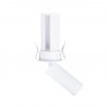 NOWOŚĆ MAXLIGHT H0128 LAMPA SUFITOWA HALO E WHITE PODTYNKOWA