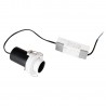 NOWOŚĆ MAXLIGHT H0128 LAMPA SUFITOWA HALO E WHITE PODTYNKOWA