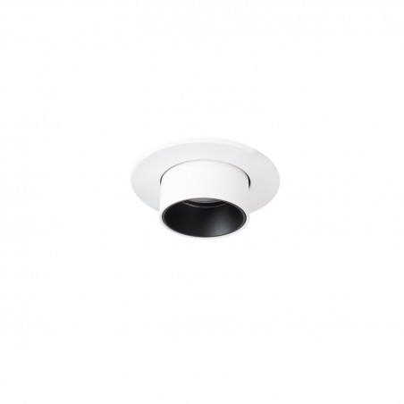 NOWOŚĆ MAXLIGHT H0128 LAMPA SUFITOWA HALO E WHITE PODTYNKOWA