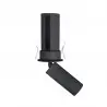 NOWOŚĆ MAXLIGHT H0129 LAMPA SUFITOWA HALO E BLACK PODTYNKOWA