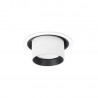 NOWOŚĆ MAXLIGHT H0130 LAMPA SUFITOWA HALO F WHITE PODTYNKOWA
