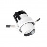 NOWOŚĆ MAXLIGHT H0130 LAMPA SUFITOWA HALO F WHITE PODTYNKOWA