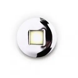 NOWOŚĆ MAXLIGHT H0043 OPRAWA WPUSTOWA OKRĄGŁA IP65 CHROM