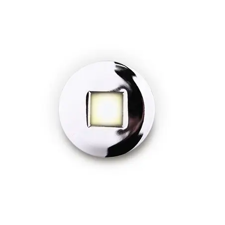 NOWOŚĆ MAXLIGHT H0043 OPRAWA WPUSTOWA OKRĄGŁA IP65 CHROM