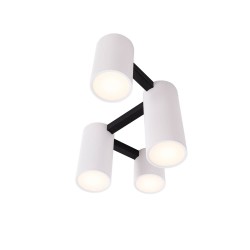 NOWOŚĆ MAXLIGHT C0228 LAMPA SUFITOWA LAXER BIAŁA