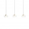 NOWOŚĆ MAXLIGHT P0545 LAMPA WISZĄCA LIPARI III SQUARE