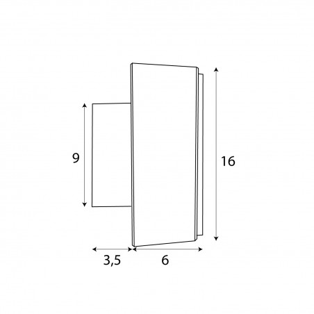 NOWOŚĆ MAXLIGHT W0358  KINKIET LIPARI