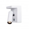NOWOŚĆ MAXLIGHT W0373 LOFER KINKIET BIAŁY 7W 364LM 3000K