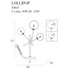 NOWOŚĆ MAXLIGHT T0043 LAMPA STOŁOWA LOLLIPOP BLACK