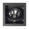 NOWOŚĆ MAXLIGHT H0048 OPRAWA WPUSTOWA MATRIX I CZARNA AR111 GU10 230V