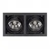 NOWOŚĆ MAXLIGHT H0049 OPRAWA WPUSTOWA MATRIX II CZARNA AR111 GU10 230V