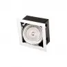 NOWOŚĆ MAXLIGHT H0059 OPRAWA WPUSTOWA MATRIX I BIAŁA AR111 GU10 230V