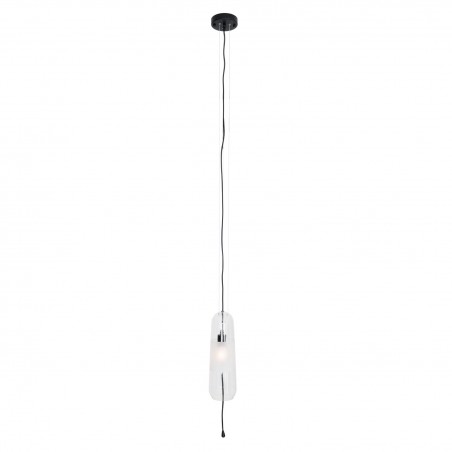 NOWOŚĆ MAXLIGHT P0588 LAMPA WISZĄCA MAURI 1 TRANSPARENT GLASS