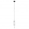 NOWOŚĆ MAXLIGHT P0588 LAMPA WISZĄCA MAURI 1 TRANSPARENT GLASS