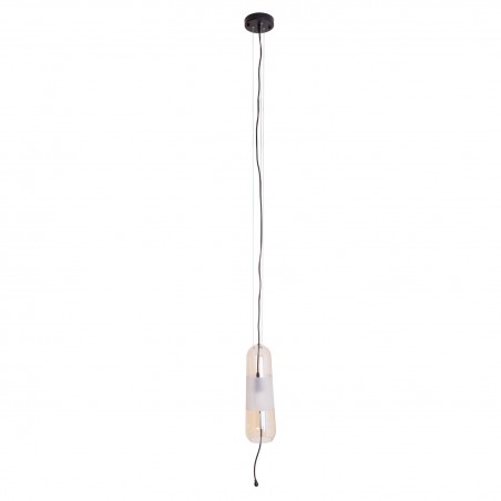 NOWOŚĆ MAXLIGHT P0589 LAMPA WISZĄCA MAURI 1 CHAMPAGNE GLASS