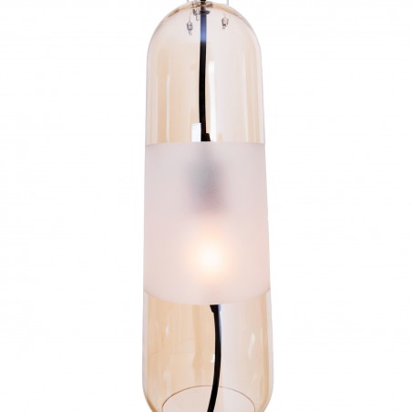 NOWOŚĆ MAXLIGHT P0589 LAMPA WISZĄCA MAURI 1 CHAMPAGNE GLASS