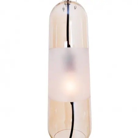 NOWOŚĆ MAXLIGHT P0589 LAMPA WISZĄCA MAURI 1 CHAMPAGNE GLASS