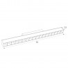 NOWOŚĆ MAXLIGHT M0005Z LAMPA MAGNETYCZNA LINIOWA SYSTEM ZIGBEE 18W 1049LM 2700/5000K 