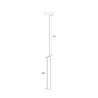 NOWOŚĆ MAXLIGHT M0012Z LAMPA WISZĄCA MAGNETYCZNA SYSTEM ZIGBEE 5W 361LM 2700/5000K