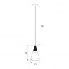 NOWOŚĆ MAXLIGHT M0015Z LAMPA WISZĄCA MAGNETYCZNA SYSTEM ZIGBEE 6W 187LM 2700/5000K
