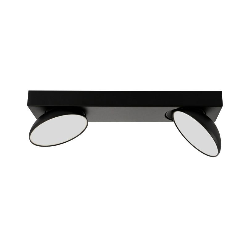 Reflektorek Castelio SPL-31976-2B-BK Italux czarny stal, aluminium, tworzywo sztuczne