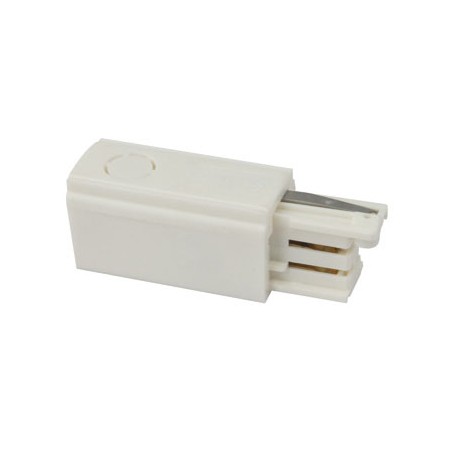 NOWOŚĆ MAXLIGHT MHT1-C/L-WH TRACK KOŃCÓWKA ZASILAJĄCA lewa biała