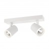 Reflektorek Helvia  SPL-31991-2B-WH Italux biały stal, aluminium, tworzywo sztuczne