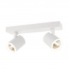 Reflektorek Helvia  SPL-31991-2B-WH Italux biały stal, aluminium, tworzywo sztuczne