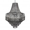 NOWOŚĆ MLP1585 Żyrandol CORAL Black 3xE14 Milagro