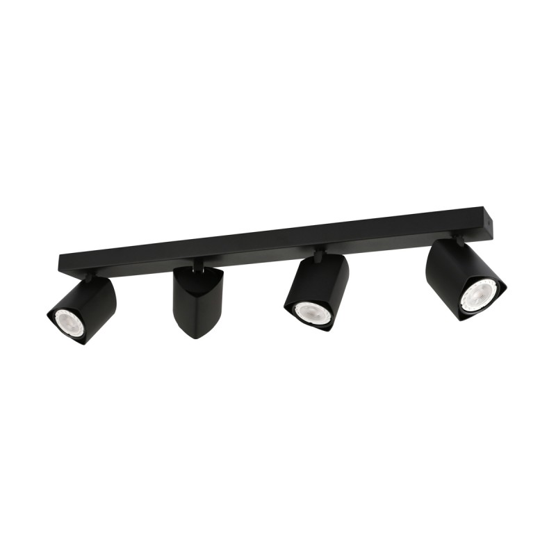 Reflektorek Merusa SPL-31970-4B-BK Italux czarny stal, aluminium