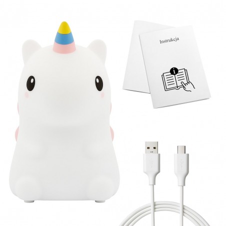 NOWOŚĆ ML2264 Lampka dziecięca UNICORN Milagro