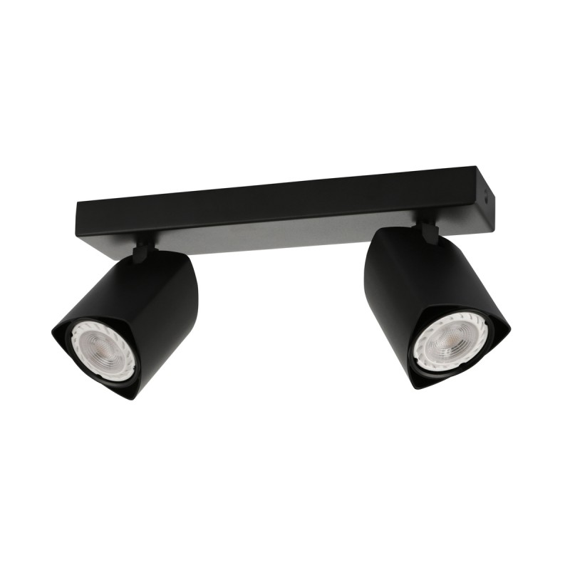 Reflektorek Merusa SPL-31970-2B-BK Italux czarny stal, aluminium