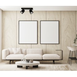 Reflektorek Merusa  SPL-31970-2B-BK Italux czarny stal, aluminium