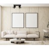 Reflektorek Merusa  SPL-31970-2B-BK Italux czarny stal, aluminium