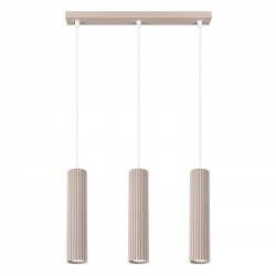 NOWOŚĆ Lampa wisząca KARBON 3L taupeSL.1774 Sollux