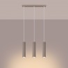 NOWOŚĆ Lampa wisząca KARBON 3L taupeSL.1774 Sollux