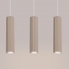 NOWOŚĆ Lampa wisząca KARBON 3L taupeSL.1774 Sollux