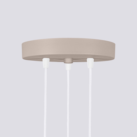 NOWOŚĆ Lampa wisząca KARBON 3P taupeSL.1775 Sollux