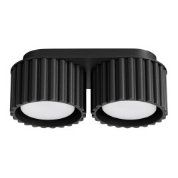 NOWOŚĆ Plafon AURA 2 czarny Gx53SL.1788 Sollux
