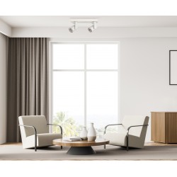 Reflektorek Spiela  SPL-31993-2B-WH Italux biały stal, aluminium