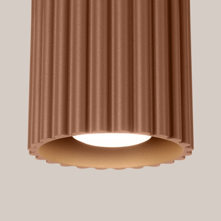 NOWOŚĆ Plafon AURA 1 mocca GU10SL.1804 Sollux