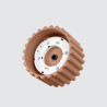 NOWOŚĆ Plafon AURA 1 mocca Gx53SL.1807 Sollux