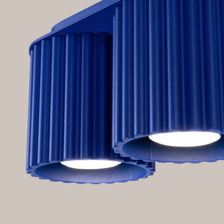 NOWOŚĆ Plafon AURA 2 ultramaryna GU10SL.1810 Sollux