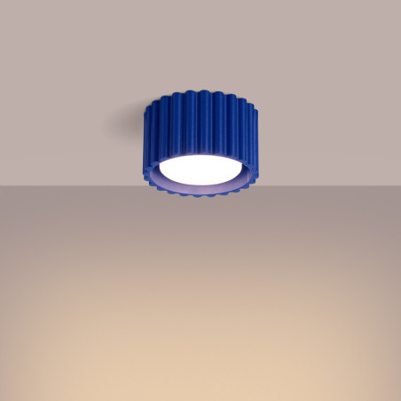 NOWOŚĆ Plafon AURA 1 ultramaryna Gx53SL.1812 Sollux