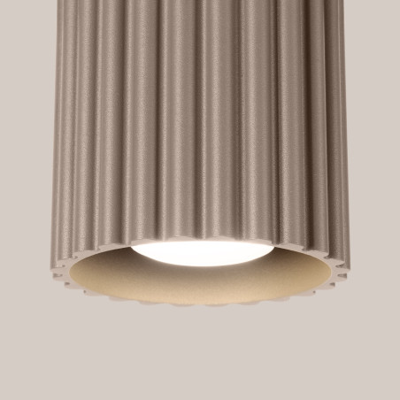 NOWOŚĆ Plafon AURA 1 taupe GU10SL.1814 Sollux