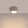 NOWOŚĆ Plafon AURA 1 taupe Gx53SL.1817 Sollux