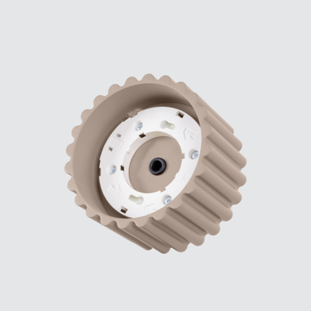 NOWOŚĆ Plafon AURA 1 taupe Gx53SL.1817 Sollux
