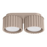 NOWOŚĆ Plafon AURA 2 taupe Gx53SL.1818 Sollux