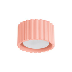 NOWOŚĆ Plafon AURA 1 brzoskwiniowy Gx53SL.1827 Sollux