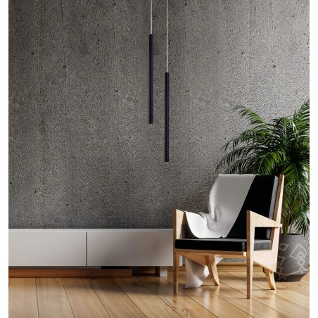 Lungo 1 czarna lampa wisząca LP-894/1P BK